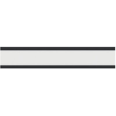 Suporte magnético para etiquetas Magnetoplan - 15x80mm - Preto Suporte magnético para etiquetas Magnetoplan - 15x80mm - Preto