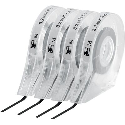 Magnetoplan Etikettenband - 8m, 2 Rollen, 3,2mm - Etikettband Magnetoplan Etikettenband - 8m, 2 Rollen, 3,2mm - Etikettband