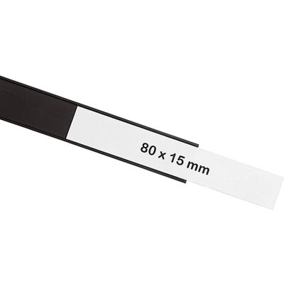 Magnetoplan Perfil em U Magnetoflex - Suporte para Etiquetas Magnetoplan Perfil em U Magnetoflex - Suporte para Etiquetas