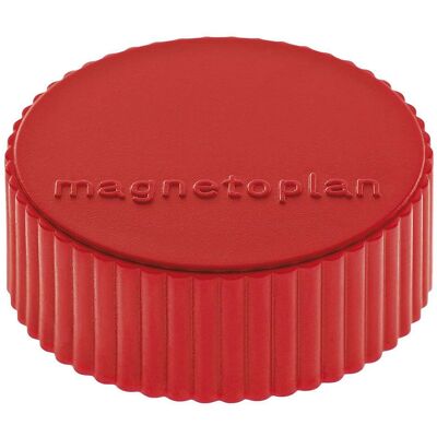 Imã, 34mm, 50 unid., Vermelho - Imãs Imã, 34mm, 50 unid., Vermelho - Imãs