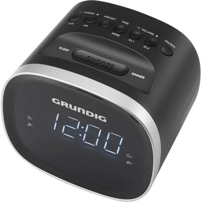 Réveil Radio Numérique Grundig SCN230 - Double Alarme - Publicité Réveil Radio Numérique Grundig SCN230 - Double Alarme - Publicité