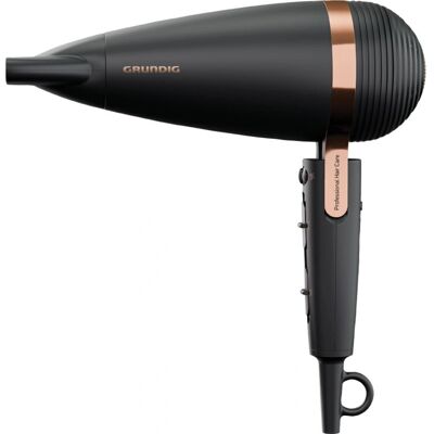 Grundig HD 8080 Ionic Haartrockner - 2300 W Schwarz / Roségold - Haartrockner Grundig HD 8080 Ionic Haartrockner - 2300 W Schwarz / Roségold - Haartrockner