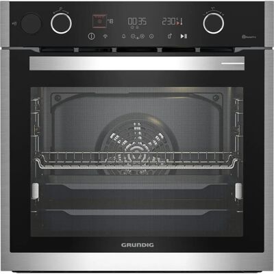 Four Grundig GEBD19403BPH - Pyrolyse, 72L, 3400W, Acier inoxydable - Publicité Four Grundig GEBD19403BPH - Pyrolyse, 72L, 3400W, Acier inoxydable - Publicité