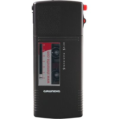 Grundig SH 24 Diktiergerät - Kassetten, Schwarz Grundig SH 24 Diktiergerät - Kassetten, Schwarz