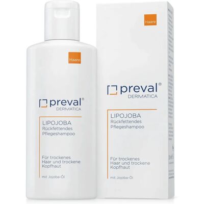 Preval Dermatica Lipojoba Shampoo - Für empfindliche Kopfhaut & trockenes Haar Preval Dermatica Lipojoba Shampoo - Für empfindliche Kopfhaut & trockenes Haar