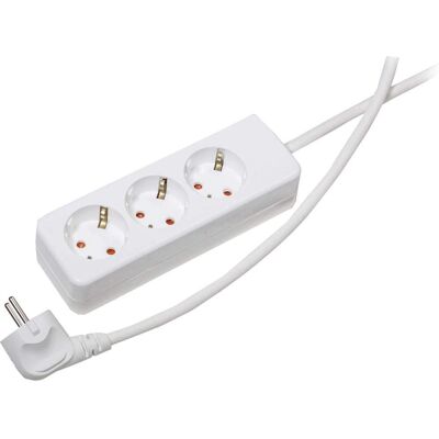 Gebro 106140 Weiße Steckdosenleiste - Power Strip Gebro 106140 Weiße Steckdosenleiste - Power Strip