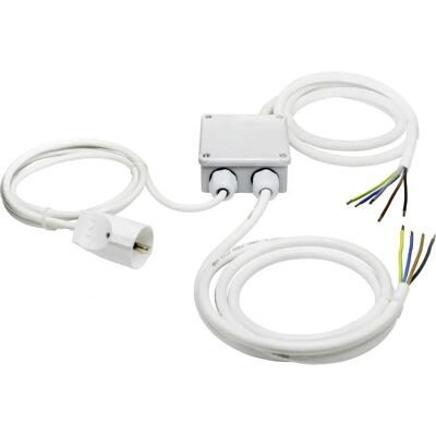 Heitronic HEIT 500580 - Küchenanschlussdose - 2m Kabel Heitronic HEIT 500580 - Küchenanschlussdose - 2m Kabel