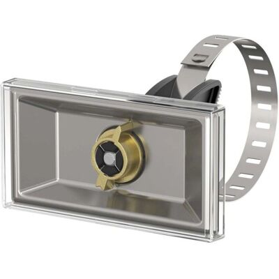 F55002 Edelstahl Universalhalter - Schildhalter F55002 Edelstahl Universalhalter - Schildhalter
