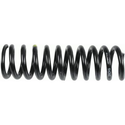 Fjäder till Mercedes-Benz W124 - 336mm, Gul/Vit Fjäder till Mercedes-Benz W124 - 336mm, Gul/Vit