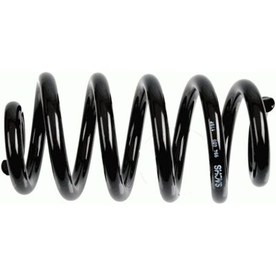 Sachs Resorte de suspensión para Audi A6 - 263mm, 126mm diámetro Sachs Resorte de suspensión para Audi A6 - 263mm, 126mm diámetro