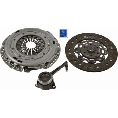 SACHS VW Tiguan Golf Scirocco 240mm Kit d'Embrayage SACHS VW Tiguan Golf Scirocco 240mm Kit d'Embrayage