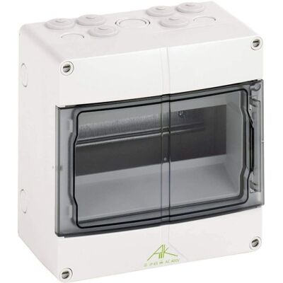 Spelsberg Verteilerkasten AK 09 - 9 Module - Aufputzmontage - IP65 - Grau Spelsberg Verteilerkasten AK 09 - 9 Module - Aufputzmontage - IP65 - Grau