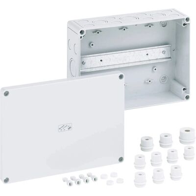Spelsberg Gray IP66 Junction Box RK 4/25-L with Mounting Rails Spelsberg Gray IP66 Junction Box RK 4/25-L with Mounting Rails