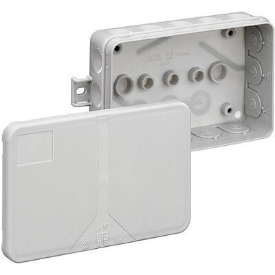 Spelsberg 34891601 Graue IP55 Elektrische Anschlussdose - Rechteckig Kunststoff 85x130x37mm Spelsberg 34891601 Graue IP55 Elektrische Anschlussdose - Rechteckig Kunststoff 85x130x37mm
