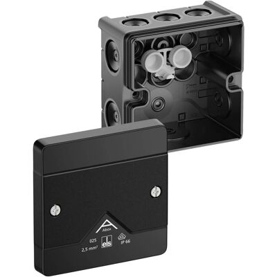 Spelsberg 80200001 Schwarze Abzweigdose - IP66 Spelsberg 80200001 Schwarze Abzweigdose - IP66