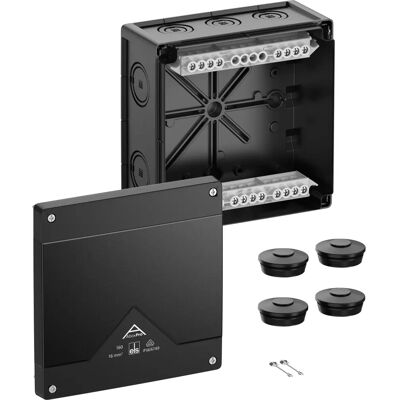 SPELSBERG Abox Pro 160-16²/sw Anschlusskasten - Wetterfest, 182x182x90mm SPELSBERG Abox Pro 160-16²/sw Anschlusskasten - Wetterfest, 182x182x90mm