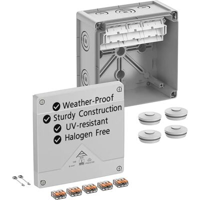 SPELSBERG Abox Pro SLK-6² wetterfeste Verteilerdose - Elektrische Anschlussdose SPELSBERG Abox Pro SLK-6² wetterfeste Verteilerdose - Elektrische Anschlussdose