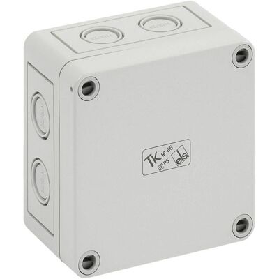 Spelsberg Impact-Resistant Installation Box - IP66 - Light Gray - 94x94x57mm Spelsberg Impact-Resistant Installation Box - IP66 - Light Gray - 94x94x57mm