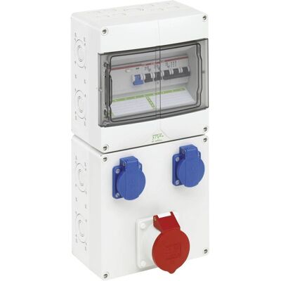 Spelsberg STV 912-K Elektrischer Verteiler - IP44, Grau Spelsberg STV 912-K Elektrischer Verteiler - IP44, Grau