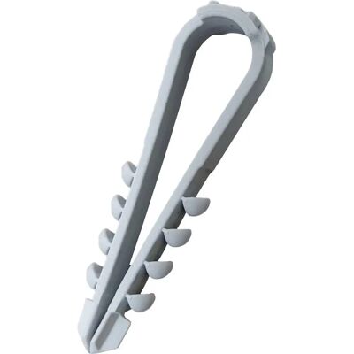 N & L Dübelklemmschelle 3-13mm - Klämma - UV Stabiliserad N & L Dübelklemmschelle 3-13mm - Klämma - UV Stabiliserad