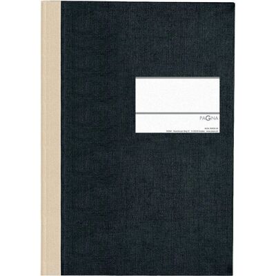 Taccuino aziendale Pagna - Modello 14212 – 04 - Nero - A4, 96 pagine, Copertina in lino Taccuino aziendale Pagna - Modello 14212 – 04 - Nero - A4, 96 pagine, Copertina in lino