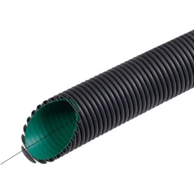 Fränkische Rohrwerke - Kabelschutzrohr flexibel - Schwarz - 50 m - Rohr Fränkische Rohrwerke - Kabelschutzrohr flexibel - Schwarz - 50 m - Rohr