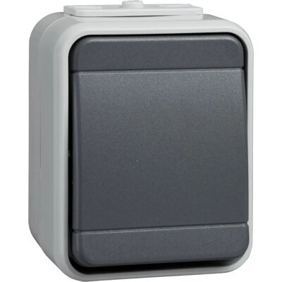 Schneider Electric 442109 Lichtschalter - IP44, Thermoplast, Schwarz Schneider Electric 442109 Lichtschalter - IP44, Thermoplast, Schwarz