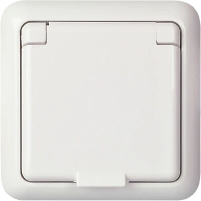 Gniazdko Schneider Electric 225044 - IP44 Białe Gniazdko Schneider Electric 225044 - IP44 Białe