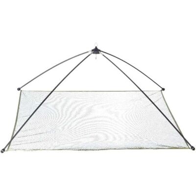 JENZI Senke mit Fiberglas-Stäben - 1x1m - 6mm Masche - Fischfalle JENZI Senke mit Fiberglas-Stäben - 1x1m - 6mm Masche - Fischfalle