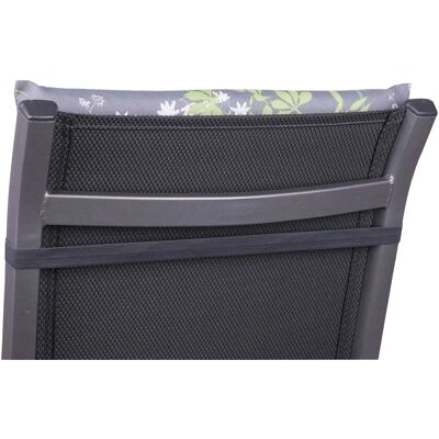 GO-DE - Lima - anthrazit - 50x50 cm - Gartenstuhl-Kissen GO-DE - Lima - anthrazit - 50x50 cm - Gartenstuhl-Kissen