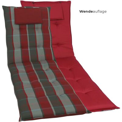 GO-DE Rollliegenauflage - 190cm x 60cm - Rot - Liegenauflage GO-DE Rollliegenauflage - 190cm x 60cm - Rot - Liegenauflage