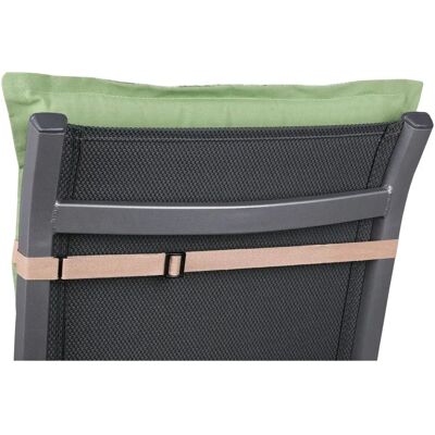 GO-DE Gartenauflage - 120x50x7cm - Grün Beige - Garten Produkt GO-DE Gartenauflage - 120x50x7cm - Grün Beige - Garten Produkt