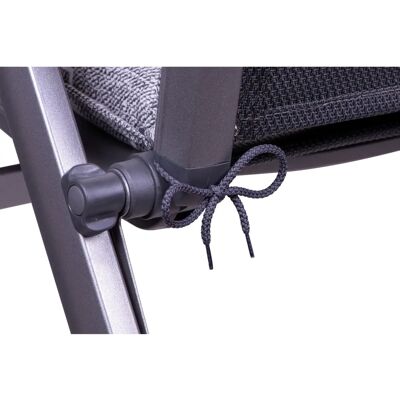 GO-DE Gartenliege Auflage - Grau 190cm x 60cm x 6cm GO-DE Gartenliege Auflage - Grau 190cm x 60cm x 6cm
