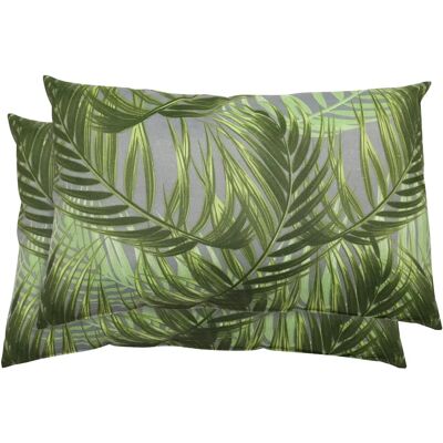 GO-DE - Sophia - grün - gemustert - Decorative pillow GO-DE - Sophia - grün - gemustert - Decorative pillow