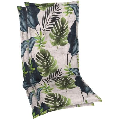 GO-DE Dschungel Gartenstuhlauflagen - 2 St., 50x120 cm GO-DE Dschungel Gartenstuhlauflagen - 2 St., 50x120 cm