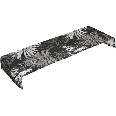 GO-DE - Lara - Schwarz/Weiß - 40x140 cm - Tischläufer GO-DE - Lara - Schwarz/Weiß - 40x140 cm - Tischläufer