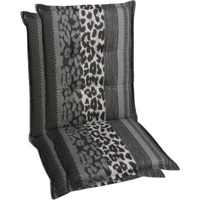 GO-DE Mittel Sesselauflage - 2 St, 50x108x48cm, Polyester/Baumwolle GO-DE Mittel Sesselauflage - 2 St, 50x108x48cm, Polyester/Baumwolle