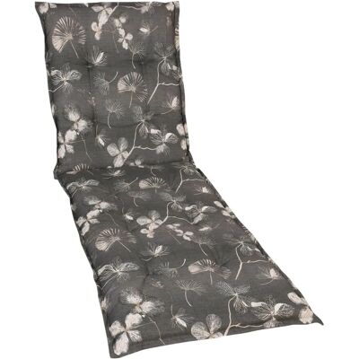 GO-DE Gartenliege Auflage - Floral - 190x60 cm - Liegenauflage GO-DE Gartenliege Auflage - Floral - 190x60 cm - Liegenauflage