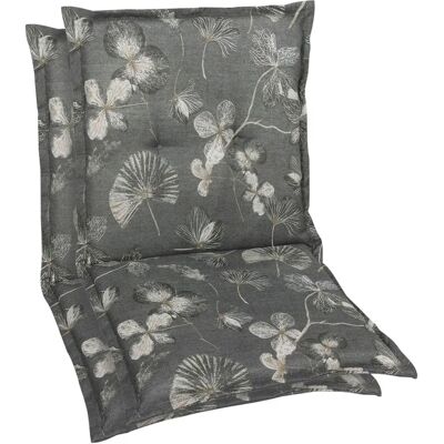 GO-DE Gartenstuhlauflage - Floral - 50x110 cm - Gartenstuhlauflage GO-DE Gartenstuhlauflage - Floral - 50x110 cm - Gartenstuhlauflage