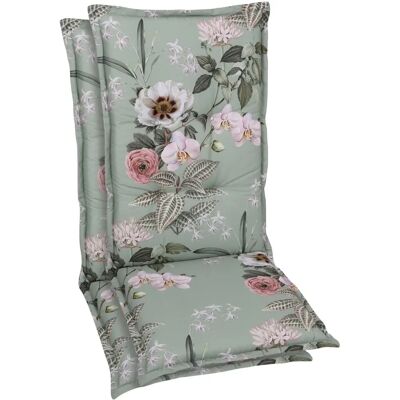 GO-DE Gartenstuhlauflagen - Floral, 2 St., 118x50 cm GO-DE Gartenstuhlauflagen - Floral, 2 St., 118x50 cm