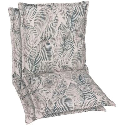 GO-DE Gartenstuhlauflage - Floral Beige 2 Stück GO-DE Gartenstuhlauflage - Floral Beige 2 Stück