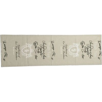 GO-DE - High Tea - 40x140 cm - beige - Table Runner GO-DE - High Tea - 40x140 cm - beige - Table Runner
