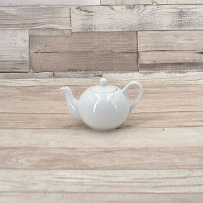 Retsch Modell 130091051 Weiße Porzellan-Teekanne - Traditionelle bauchige Form Retsch Modell 130091051 Weiße Porzellan-Teekanne - Traditionelle bauchige Form