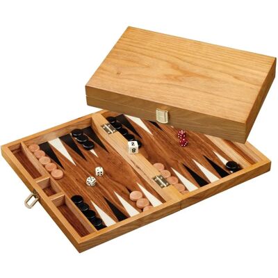 Philos 1165 - Backgammon Mathraki - Set compatto in legno Philos 1165 - Backgammon Mathraki - Set compatto in legno