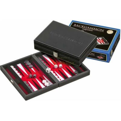 Philos Tinos Rood Backgammon - Spelset Philos Tinos Rood Backgammon - Spelset