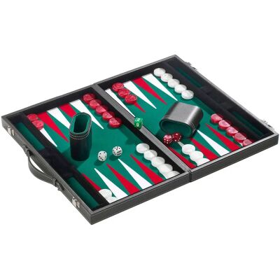 Philos Backgammon - Mittelgrün - Klassisches Spiel Philos Backgammon - Mittelgrün - Klassisches Spiel