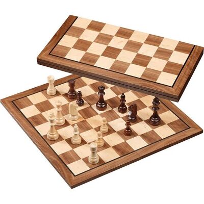 Philos 2505 - Opvouwbaar Schakenspel Hout 90mm Koningshoogte 50mm - Spel & Hobby Philos 2505 - Opvouwbaar Schakenspel Hout 90mm Koningshoogte 50mm - Spel & Hobby