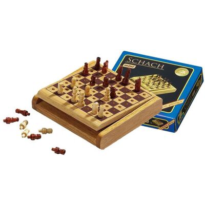Set Scacchi Philos 2707 - Design Staunton, Acero e Noce, Scatola di Legno Set Scacchi Philos 2707 - Design Staunton, Acero e Noce, Scatola di Legno