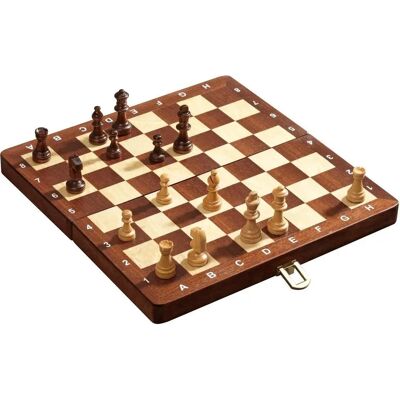 Philos Reiseschach - De-Luxe, 30mm, Holzfiguren Philos Reiseschach - De-Luxe, 30mm, Holzfiguren