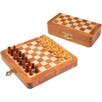Philos Reiseschach Mini - Magnetisch, 12 mm, 20 mm Königshöhe Philos Reiseschach Mini - Magnetisch, 12 mm, 20 mm Königshöhe